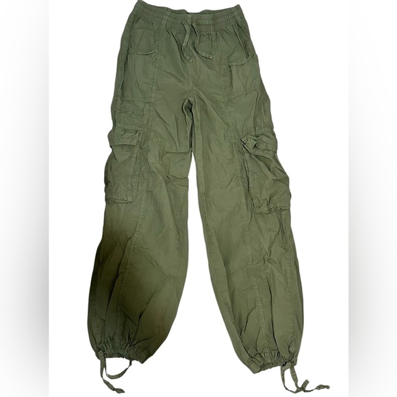 aerie Pants - Aerie Olive Cargo Pants